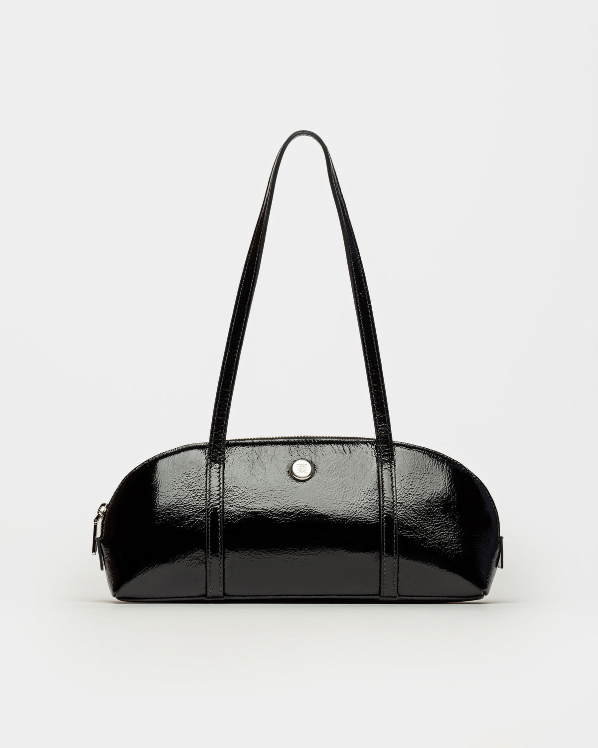 CARTERA AL HOMBRO BONNIE EN CUERO CHAROL