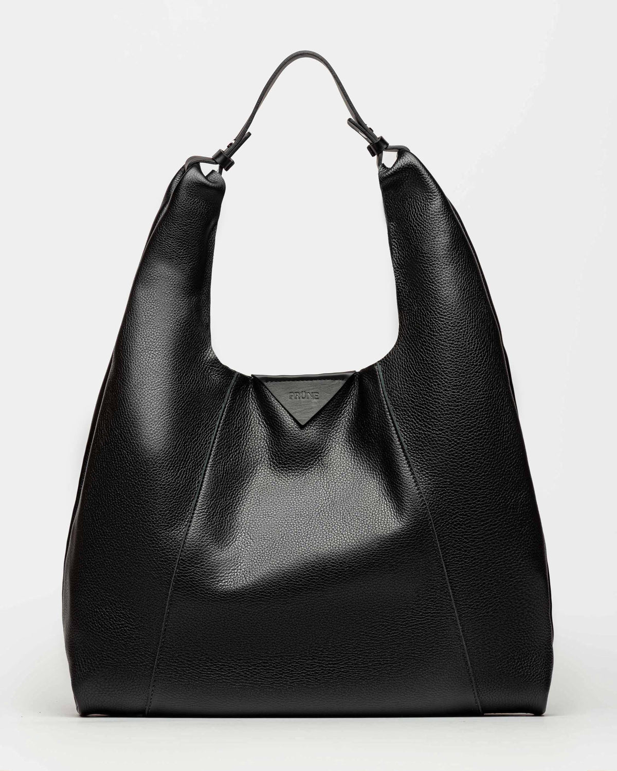 BOLSO THE SHOPPING EN CUERO GRANEADO
